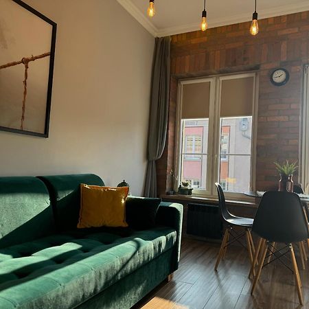 Apartament Zielony Lub Bursztynowy Z Parkingiem Stare Miasto 格但斯克 外观 照片