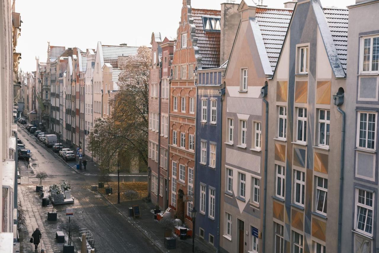 Apartament Zielony Lub Bursztynowy Z Parkingiem Stare Miasto 格但斯克 外观 照片
