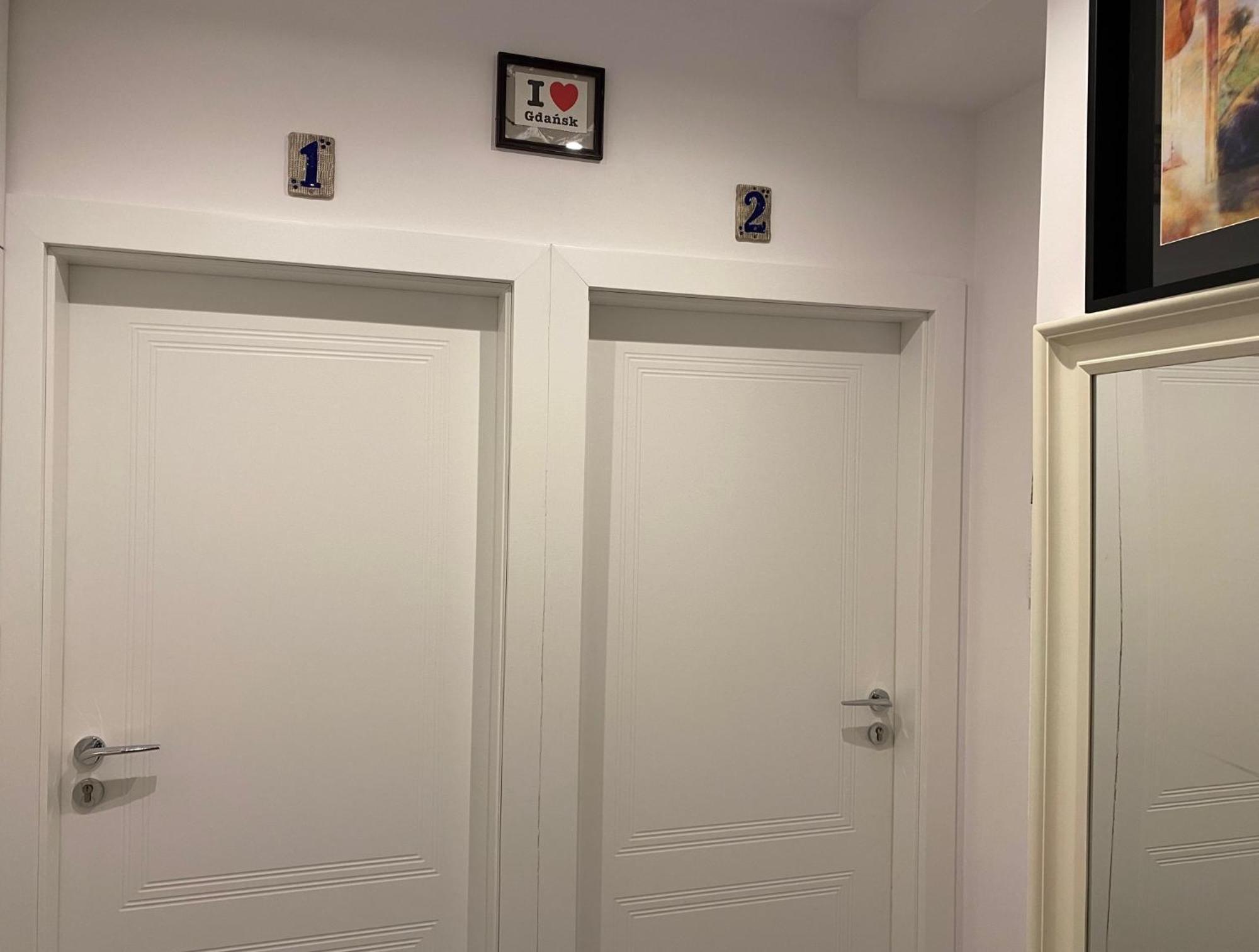 Apartament Zielony Lub Bursztynowy Z Parkingiem Stare Miasto 格但斯克 外观 照片