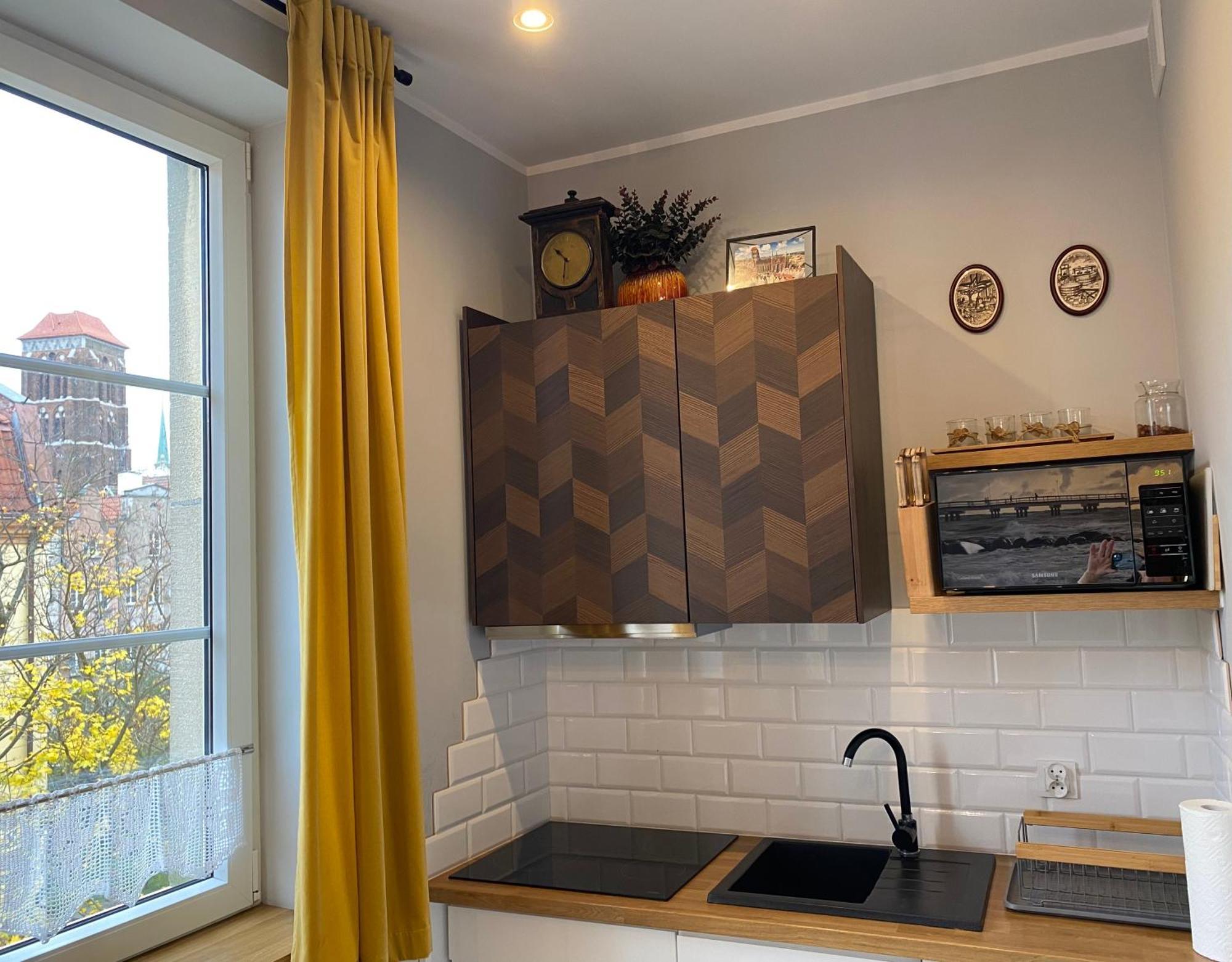 Apartament Zielony Lub Bursztynowy Z Parkingiem Stare Miasto 格但斯克 外观 照片