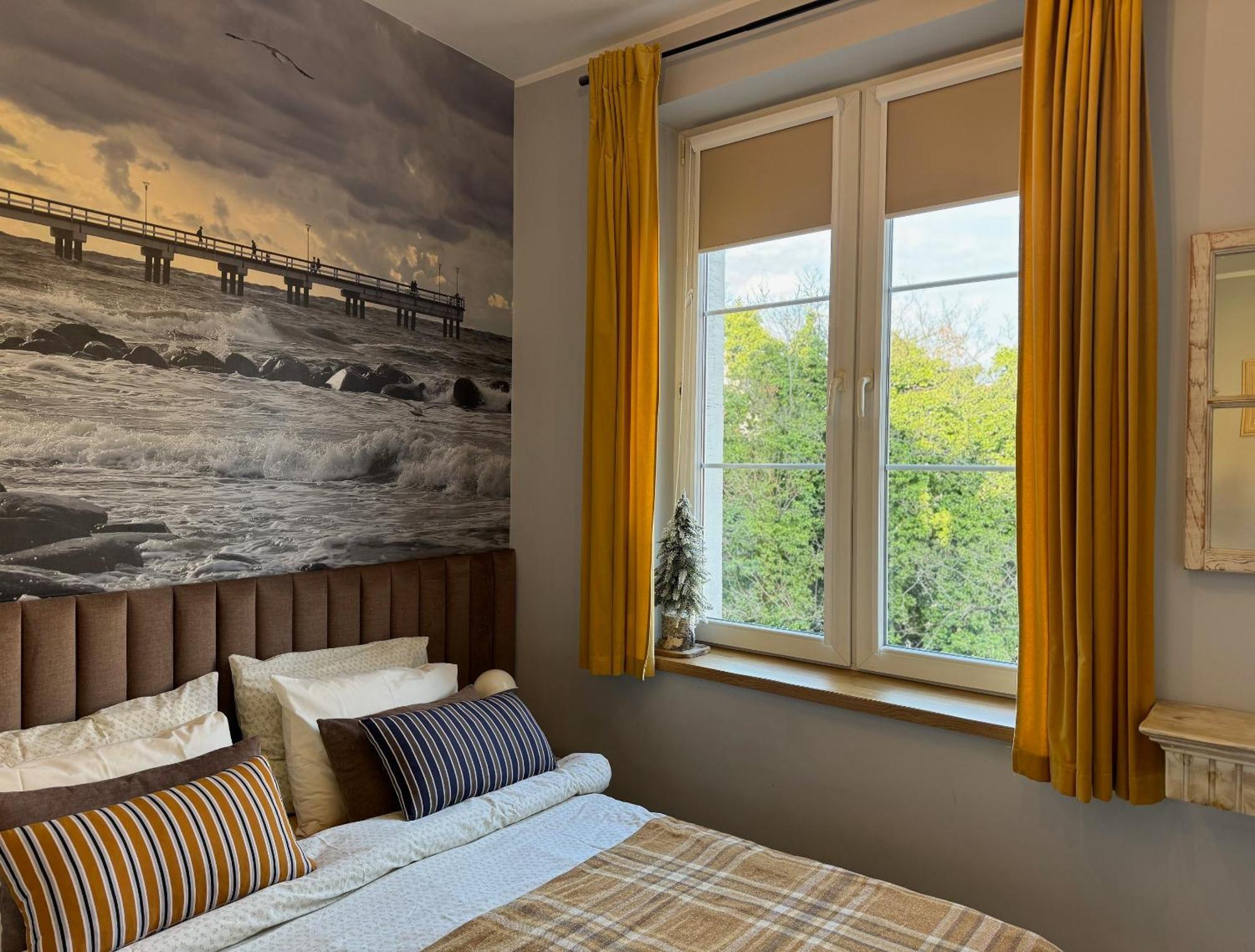 Apartament Zielony Lub Bursztynowy Z Parkingiem Stare Miasto 格但斯克 外观 照片